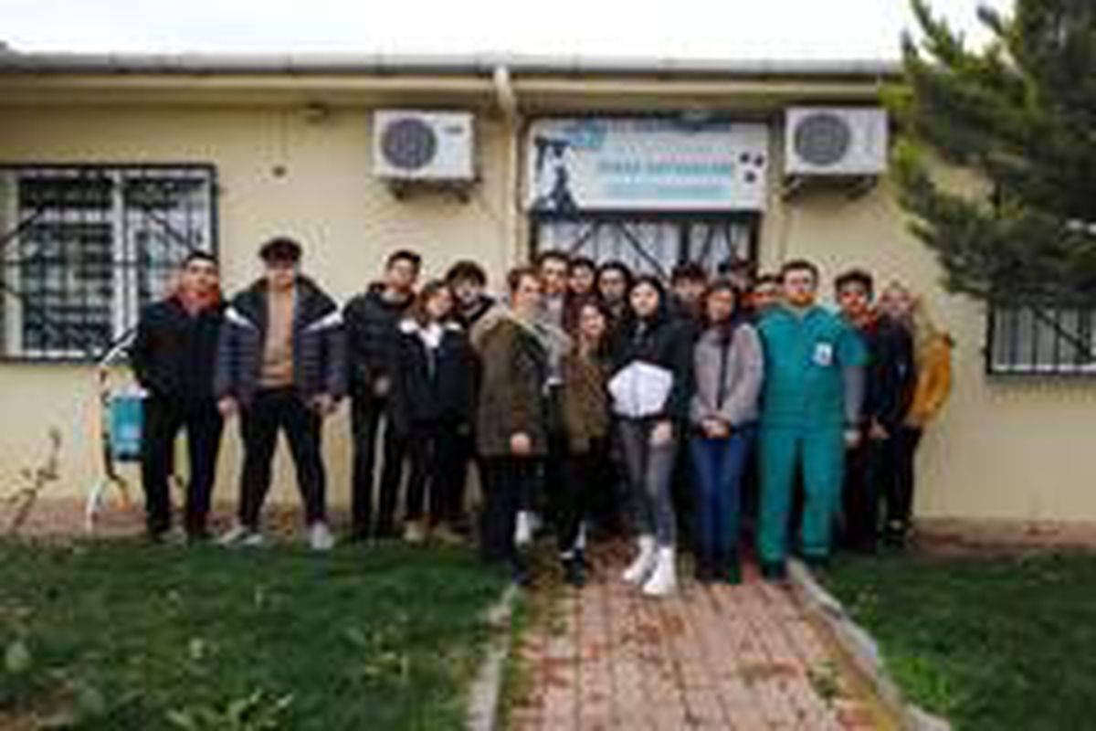 Öğrenciler hayvan sevgisini bakımevindeki hayvanlarla pekiştirdi