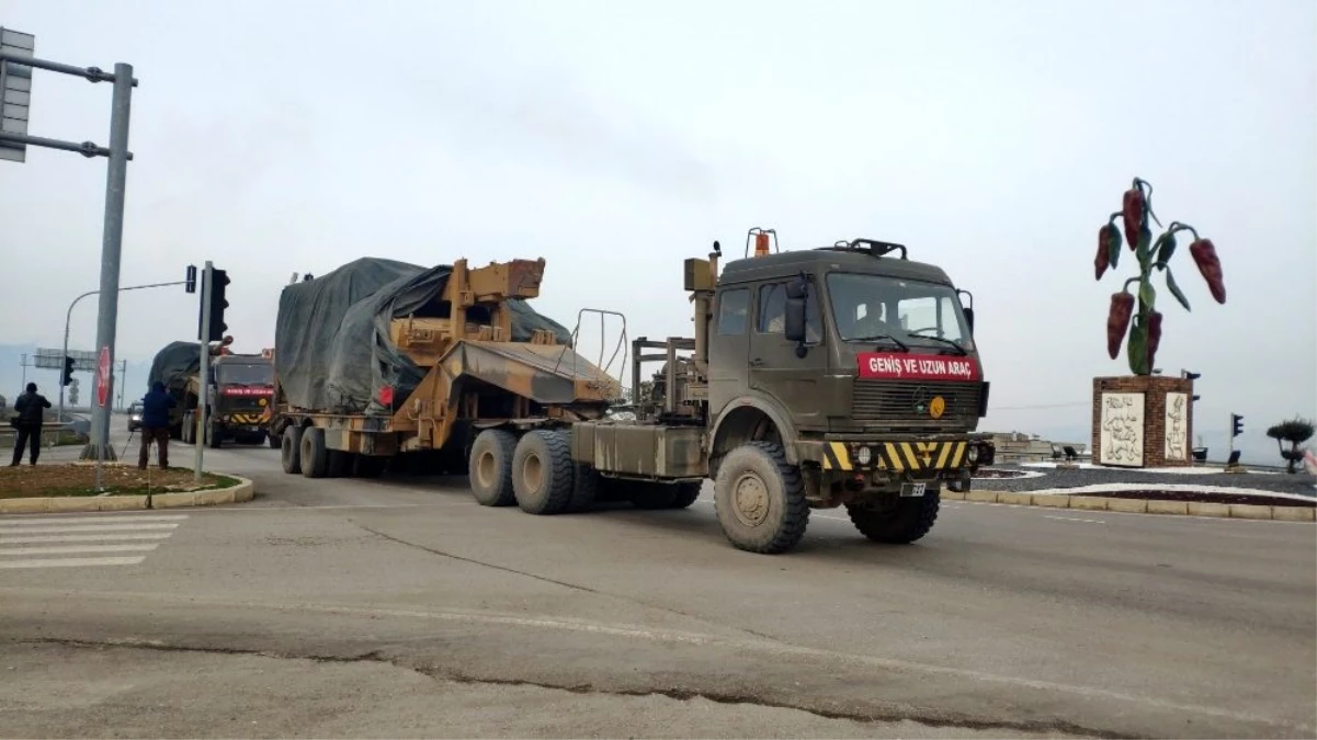 Sınır birliklerine tank sevkiyatı