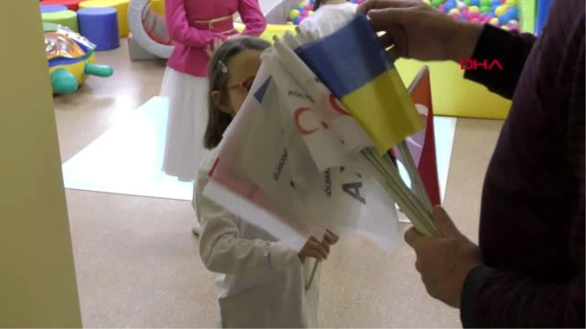 Tika\'dan ukrayna\'da çocuk hastanesine sağlık desteği
