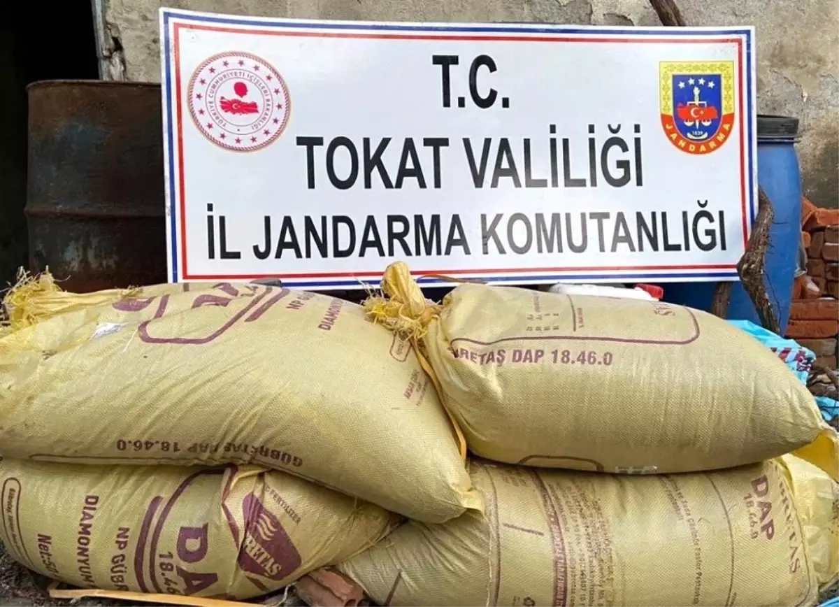 Tokat\'ta sahte gübre satışına Jandarma engeli