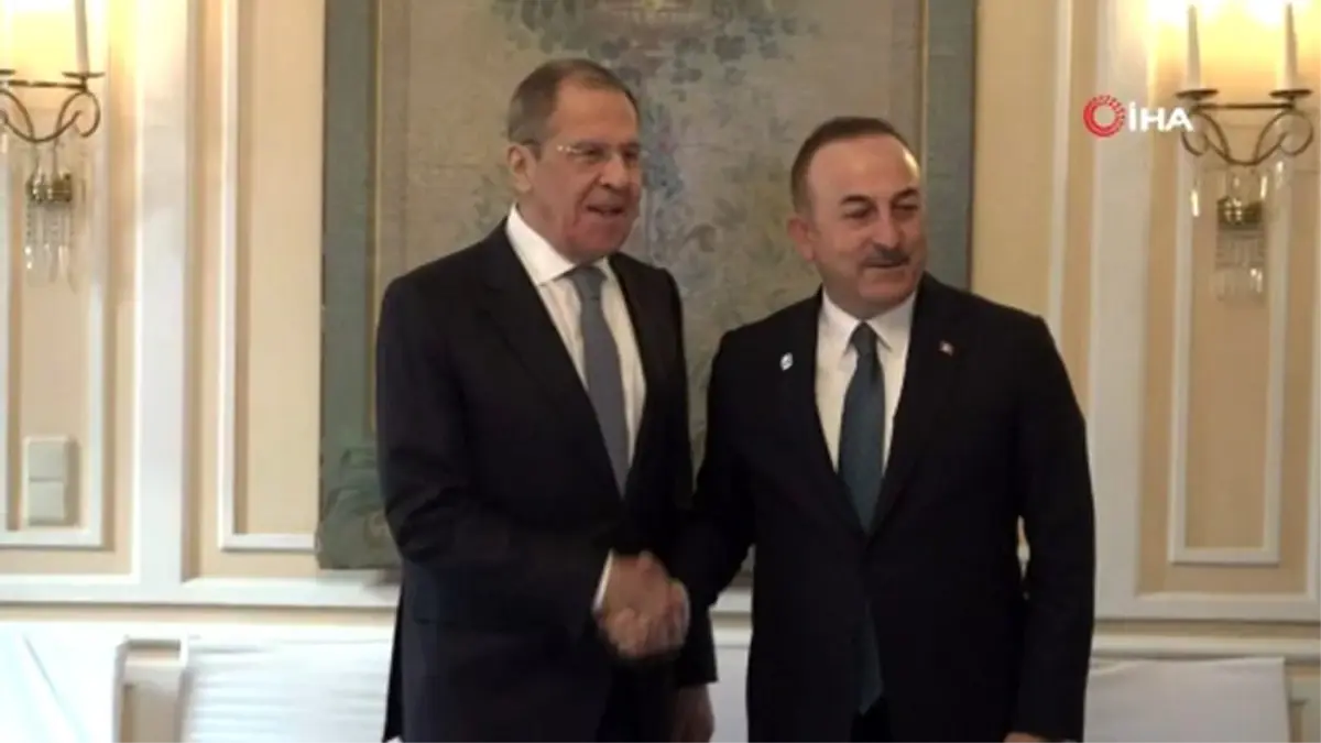 Bakan Çavuşoğlu, Lavrov\'la görüştü