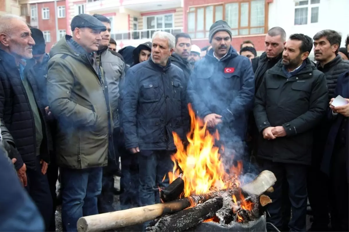 Bakanlar Soylu ve Kurum Elazığ\'da çalışmalarını sürdürüyor