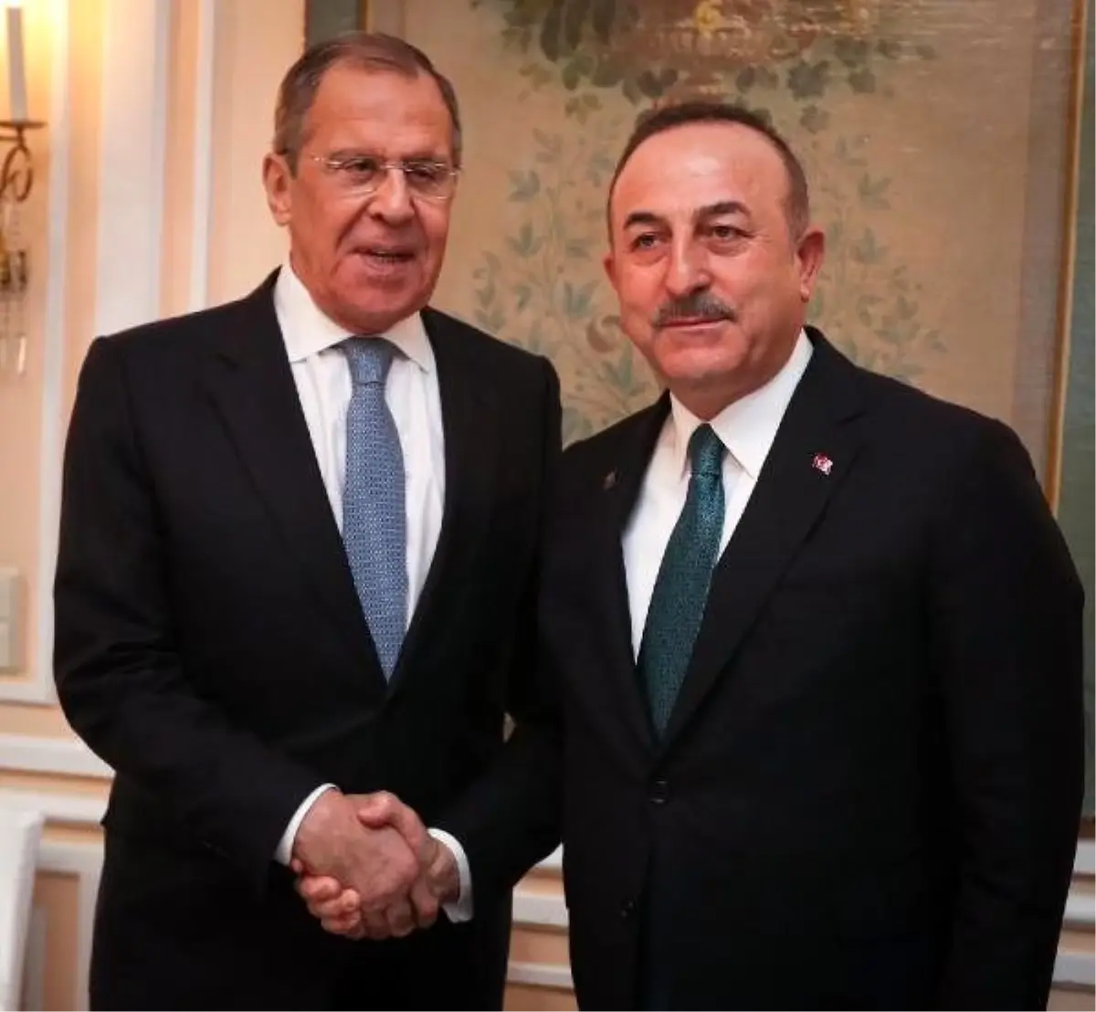 Çavuşoğlu, Rus mevkidaşı Lavrov ile görüştü