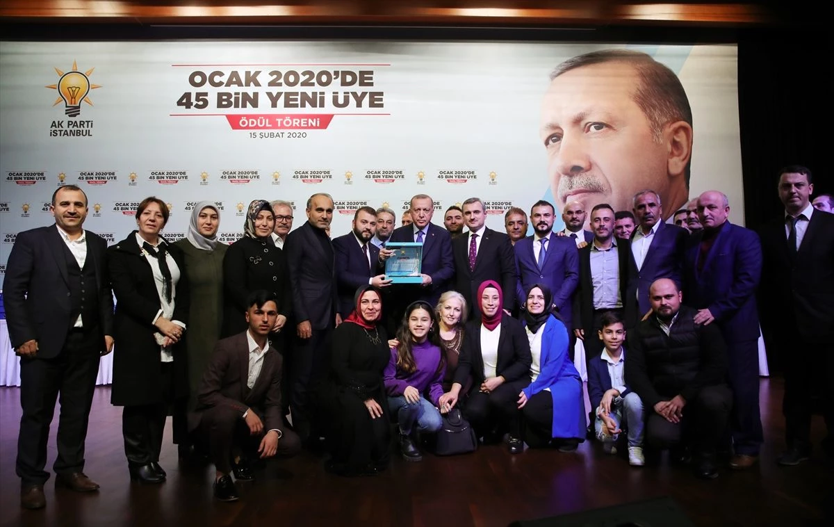 Cumhurbaşkanı Erdoğan, AK Parti Yeni Üye Çalışmaları Ödül Töreni\'nde konuştu: (2)