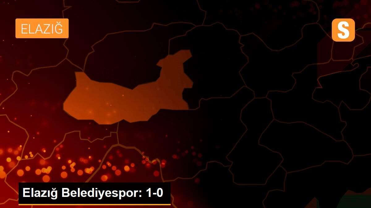 Elazığ Belediyespor: 1-0