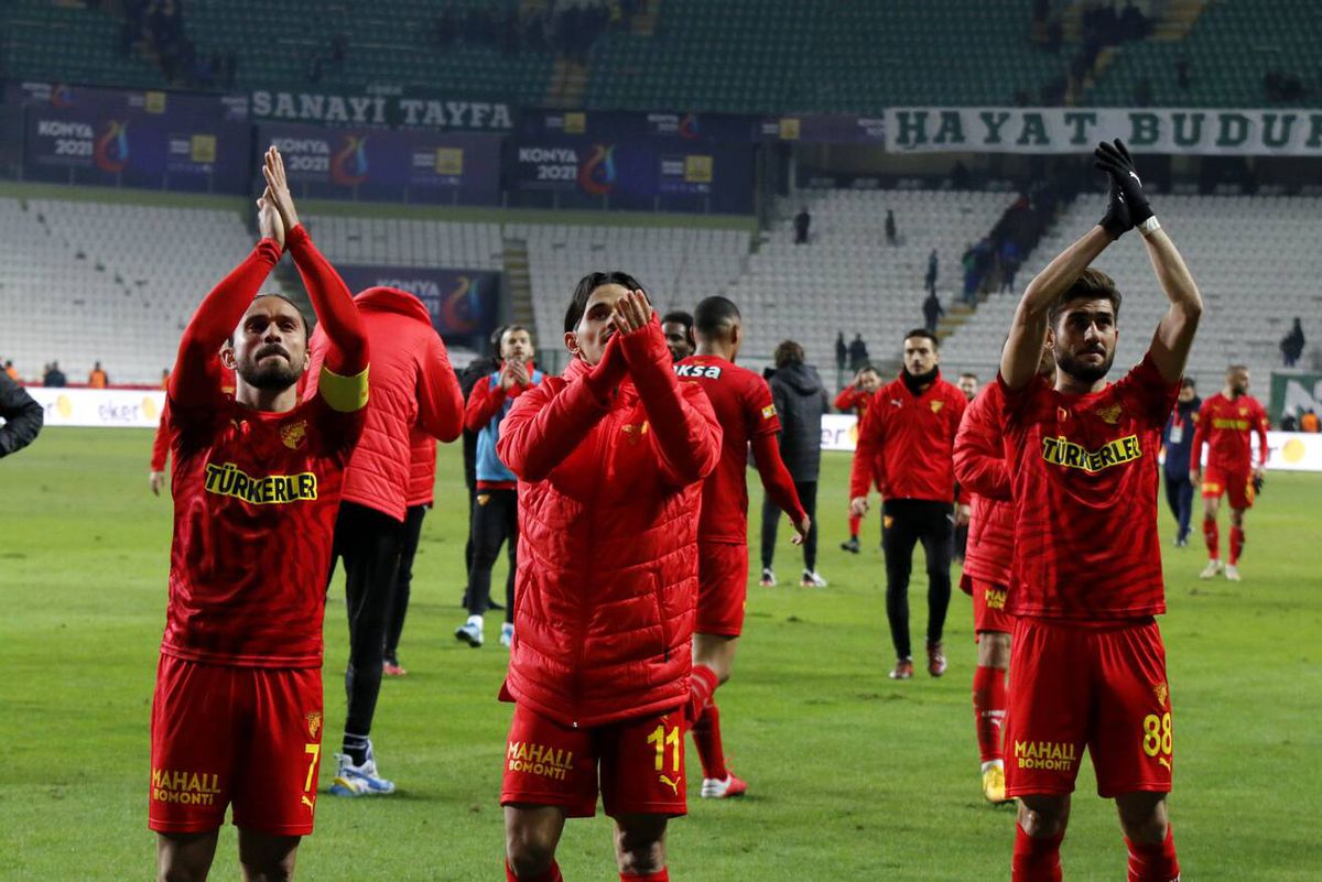 Göztepe, deplasmanda Konyaspor'u 3-1 yenmeyi başardı