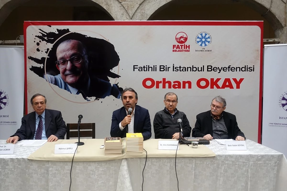 Orhan Okay, TYB İstanbul\'da anıldı