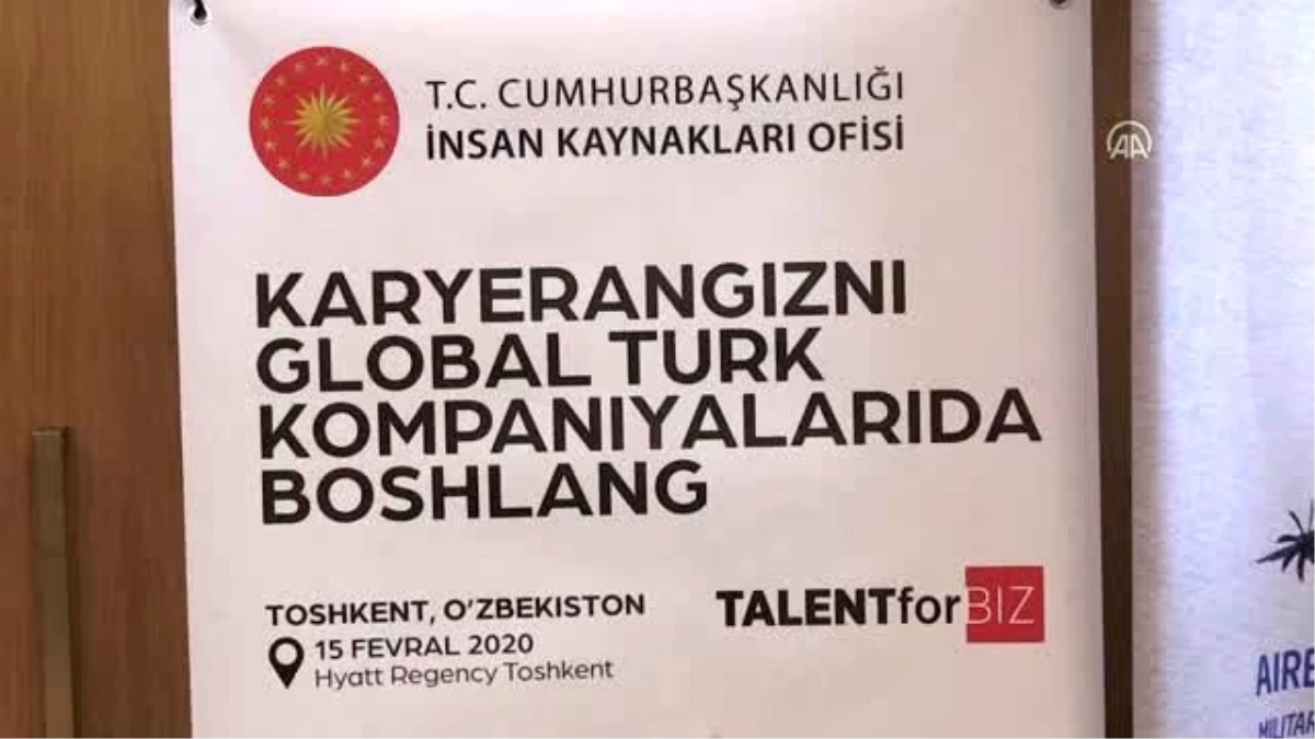Türk şirketleri Özbekistan\'da kariyer imkanlarını tanıttı