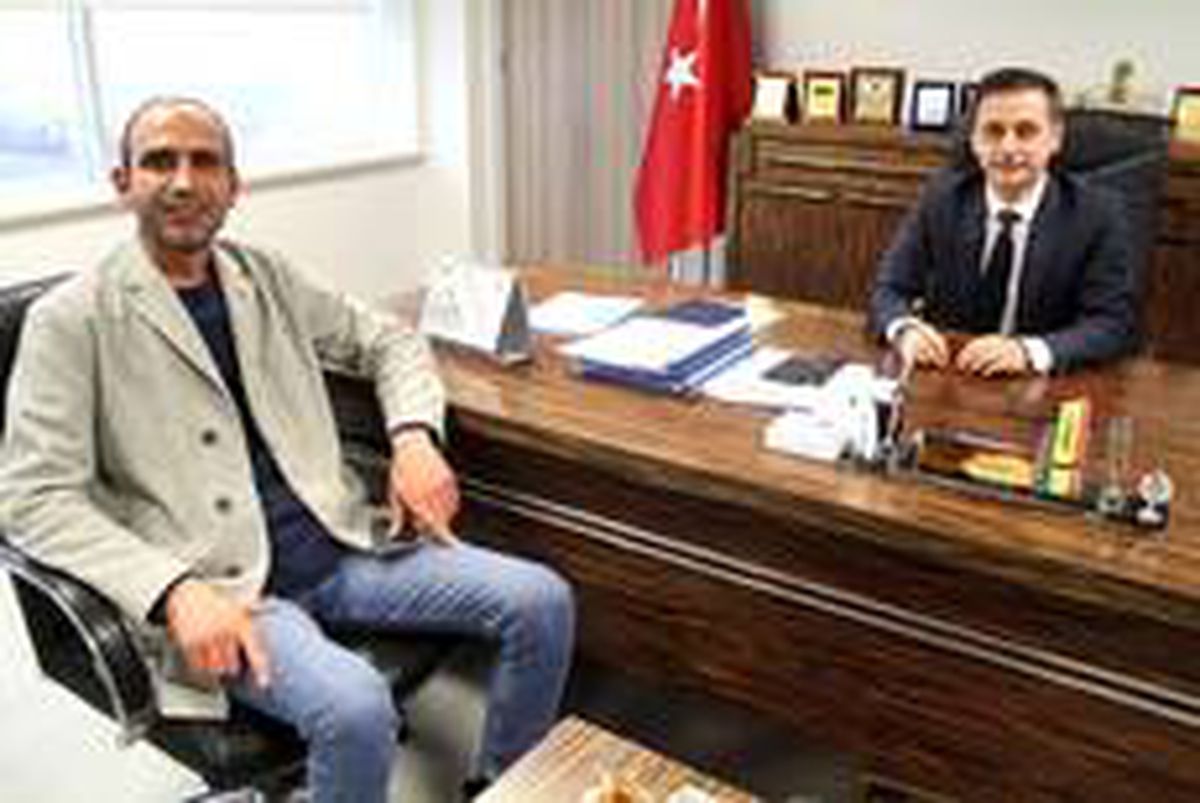 Aldudak\'tan İl Sağlık Müdürü Tekin\'e ziyaret