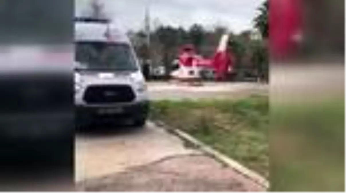 Ambulans helikopter 14 aylık "Tuğçe" için havalandı