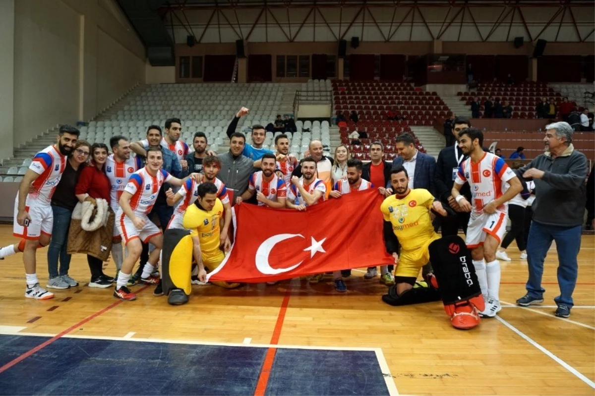 Avrupa Şampiyonluk kupası namağlup unvanlı Gaziantep Polisgücü\'nün