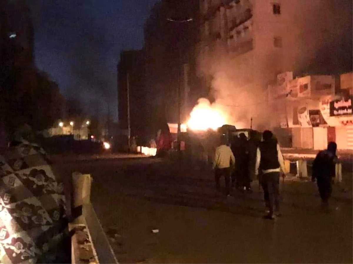 Bağdat\'taki hükümet karşıtı protestolara sert müdahale: 23 yaralı