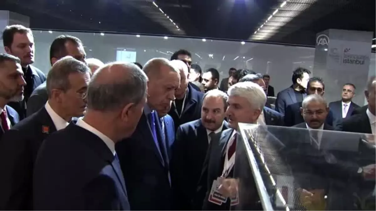 Cumhurbaşkanı Erdoğan, Teknopark-İstanbul 2. Etap açılış töreni öncesi incelemelerde bulundu