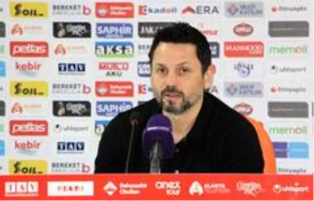 Erol Bulut: "Ufak bir hatadan yediğimiz bir gol oldu"