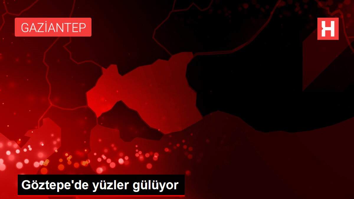 Göztepe'de yüzler gülüyor