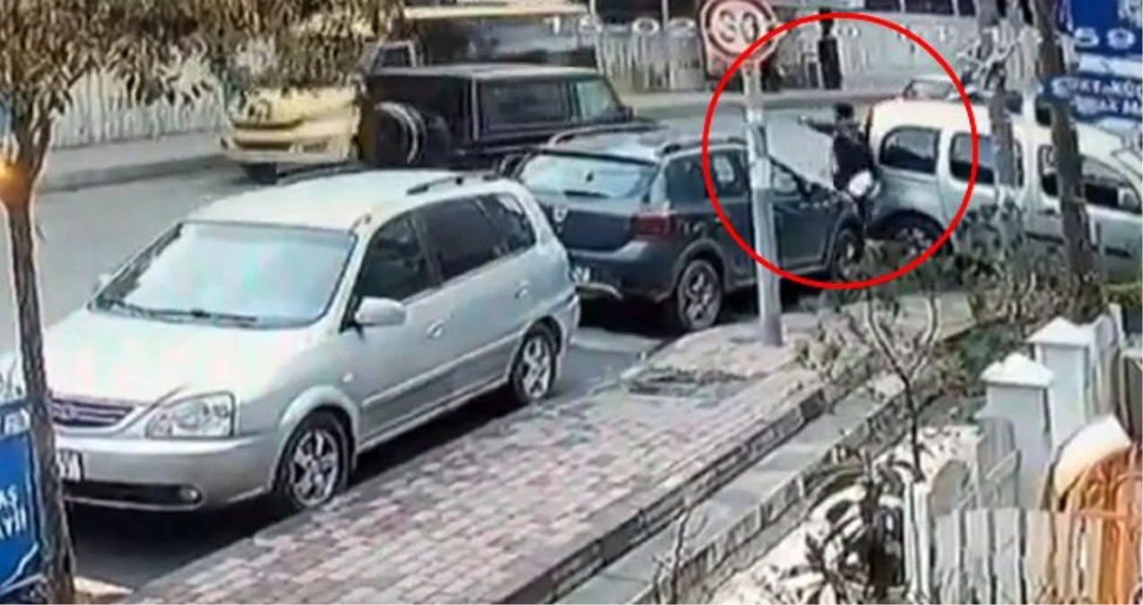 İstanbul Kağıthane\'de lüks cipe silahlı saldırı saniye saniye kamerada