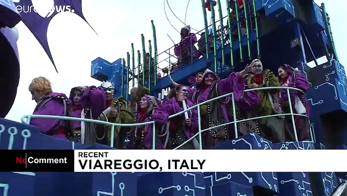 İtalya\'nın 147 yıllık geleneği: Viareggio Festivali