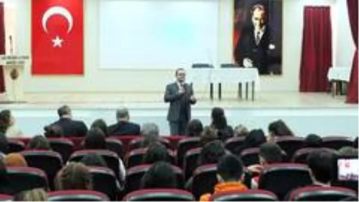 KOSGEB İl Müdürü Tarık Yılmaz\'dan meslek lisesi öğrencilerine konferans