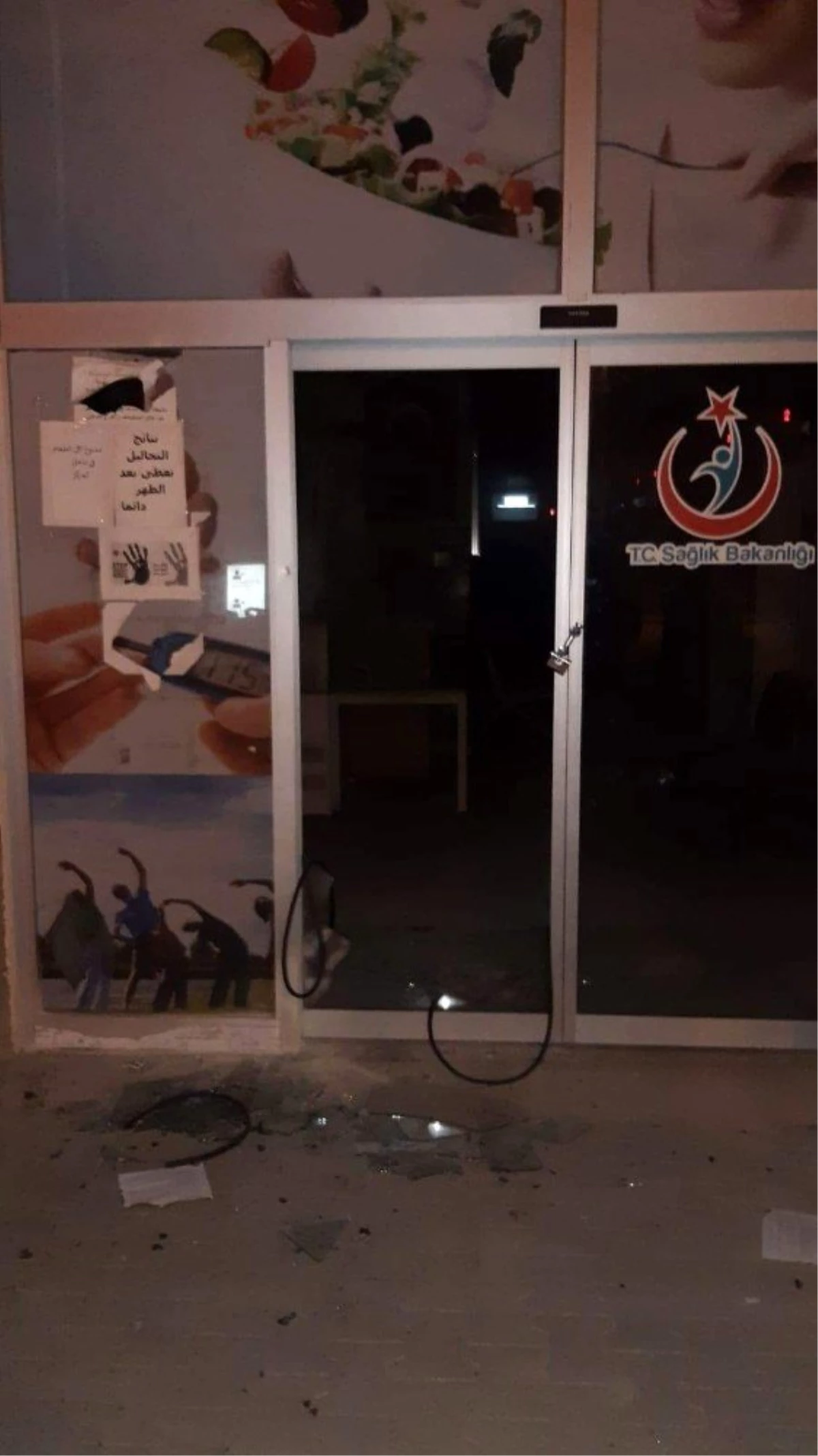 Mersin\'de sağlık merkezine molotoflu saldırı