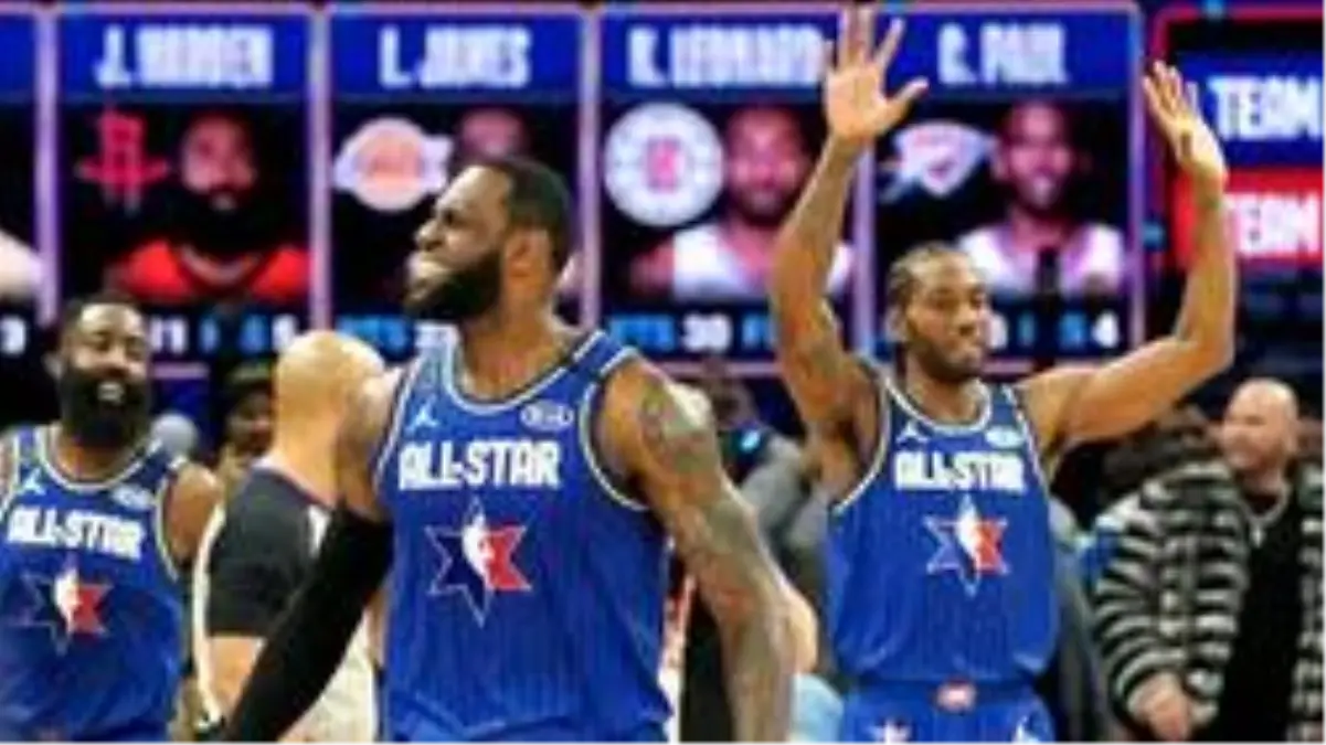 69. NBA All-Star maçını, LeBron\'un takımı 157-155 kazandı