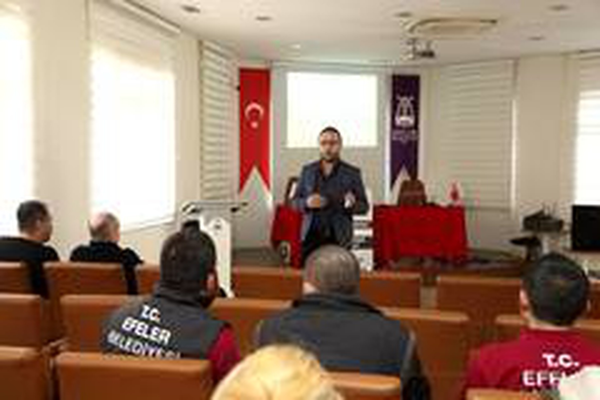 Efeler Belediyesi\'nde hijyen eğitimi verildi