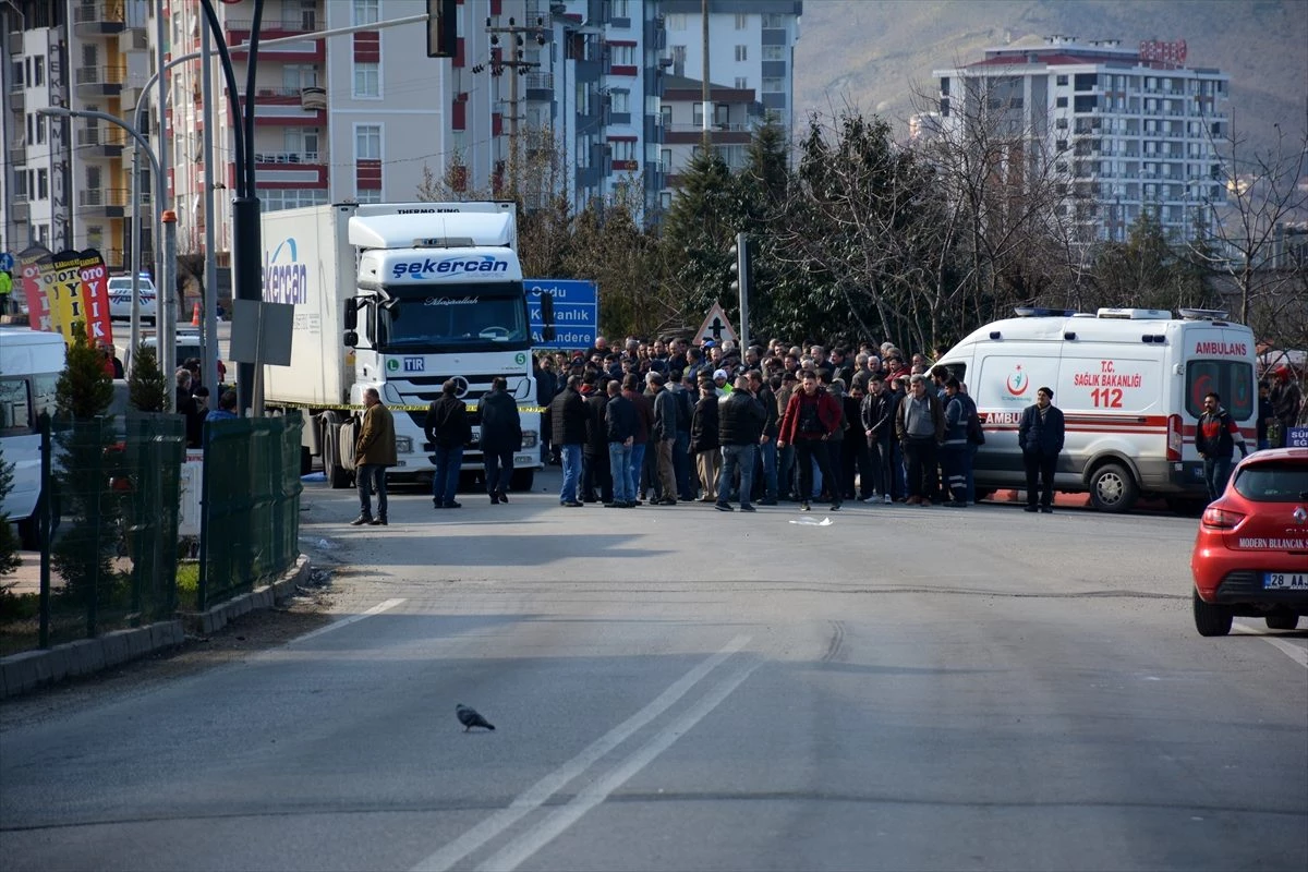 Giresun\'da tırın çarptığı yaşlı adam öldü