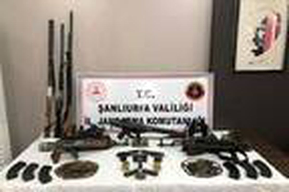 Şanlıurfa\'da silah kaçakçılığı operasyonu: 3 gözaltı