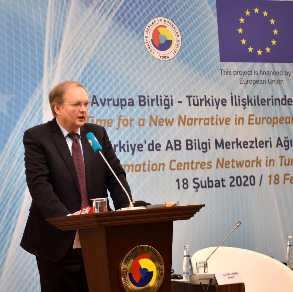 AB Türkiye Delegasyonu Başkanı Büyükelçi Berger: "AB-Türkiye ilişkilerini biraz da soğutan bir...