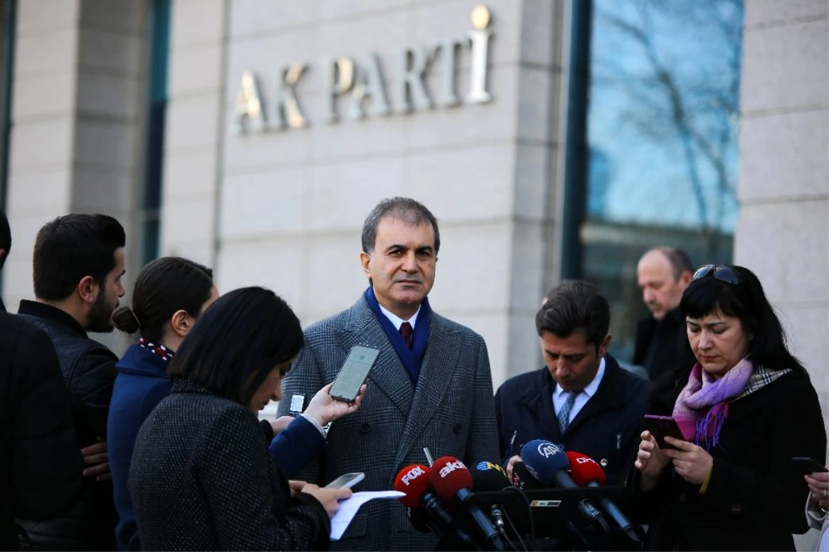 AK Parti Sözcüsü Ömer Çelik\'ten "darbe" açıklaması