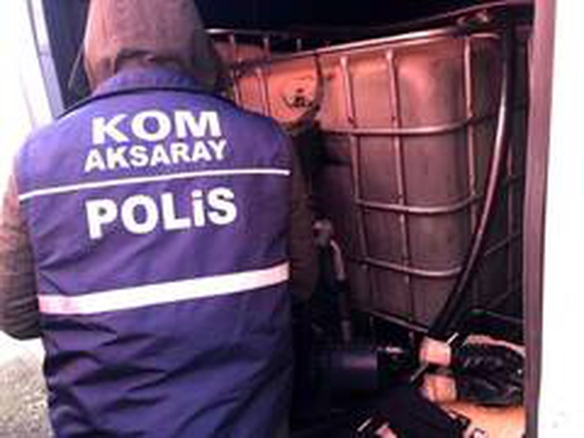 Aksaray\'da kaçak akaryakıt operasyonu: 2 gözaltı