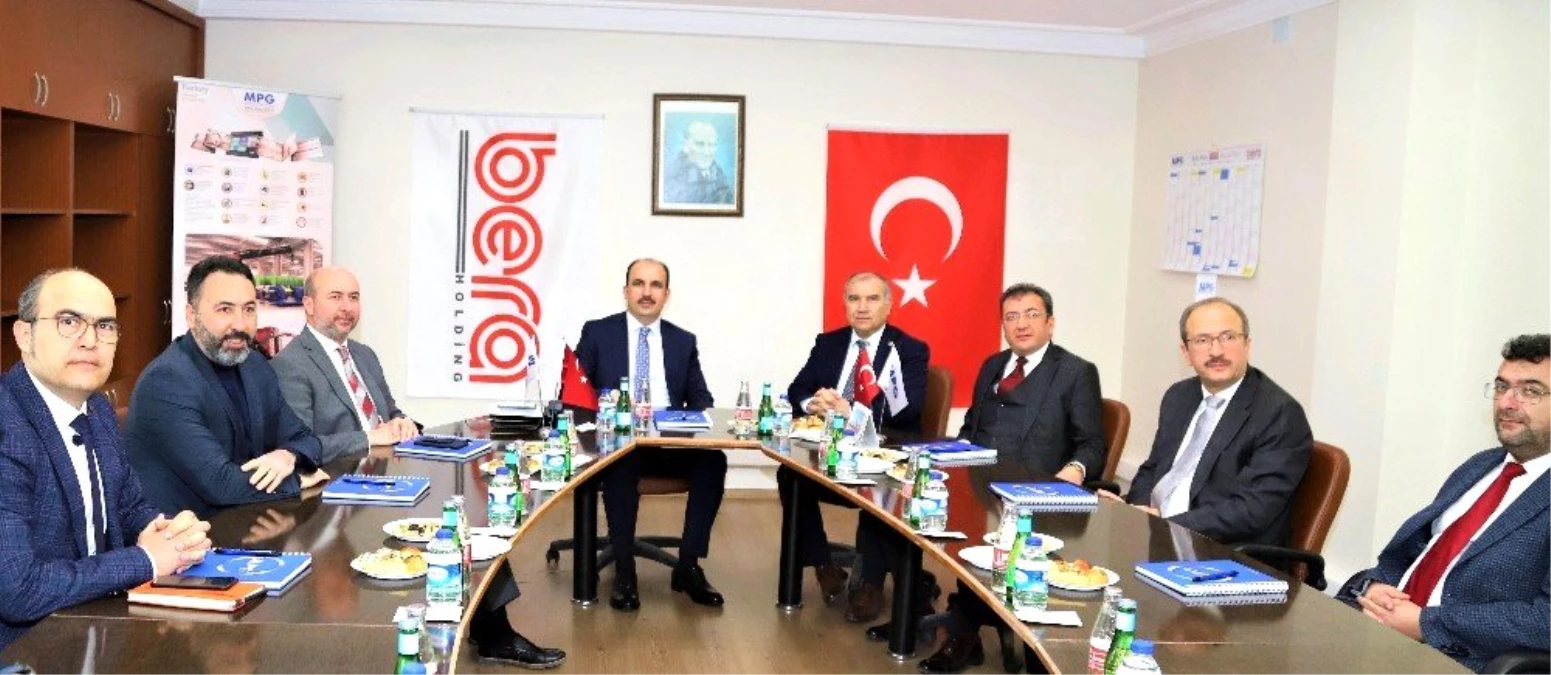 Başkan Altay ve Pekyatırmacı\'dan Bera Holding\'in Konya\'daki üretim tesislerine ziyaret