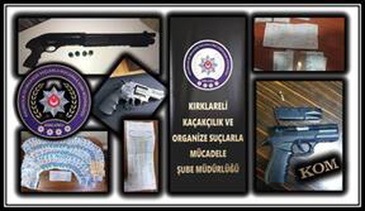 Kırklareli\'nde kaçakçılık ve suç örgütü operasyonları