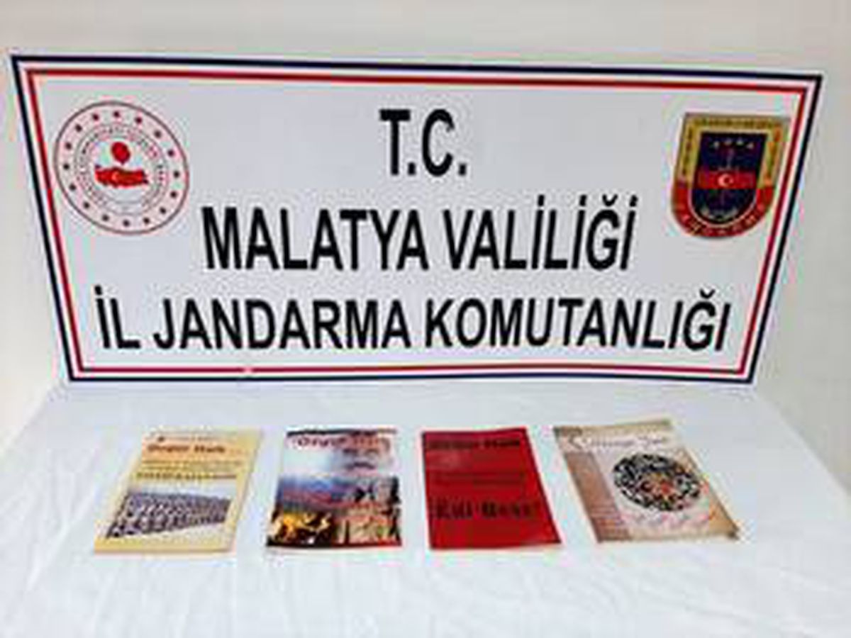 Malatya\'da terör propagandasına gözaltı