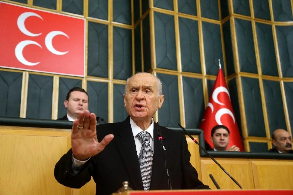 MHP lideri Bahçeli, "(Türkiye\'nin çok cepheli, etkili ve yönlü bir mücadelenin ortasında olduğunu...