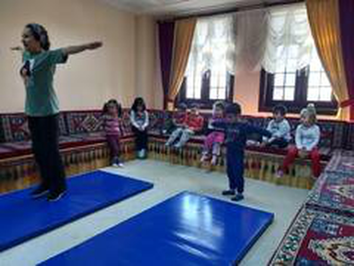 Sincan\'da çocuklar sporla buluştu, annelerin yüzleri güldü
