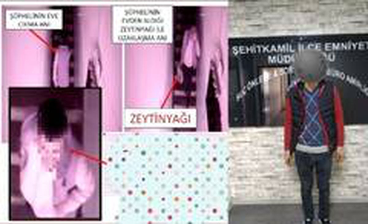 Zeytin yağı hırsızı yakalandı