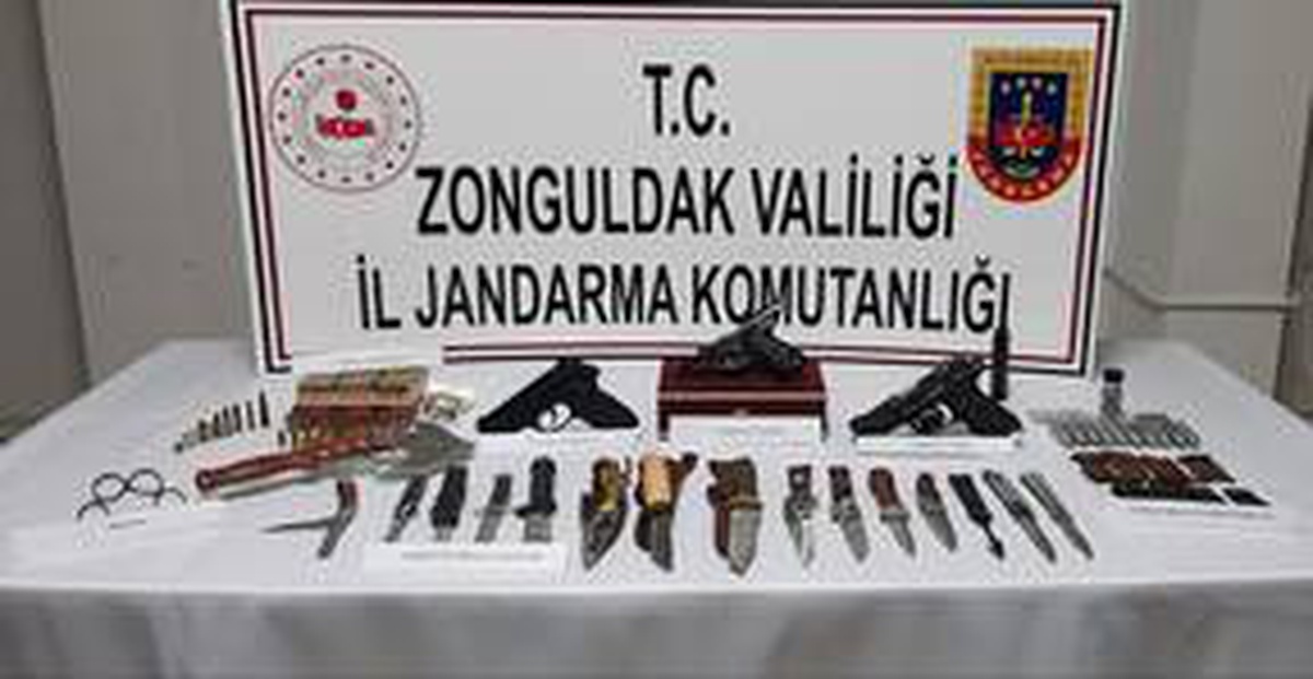 Zonguldak\'ta silah ticareti yaptığı iddiasıyla bir kişi gözaltına alındı