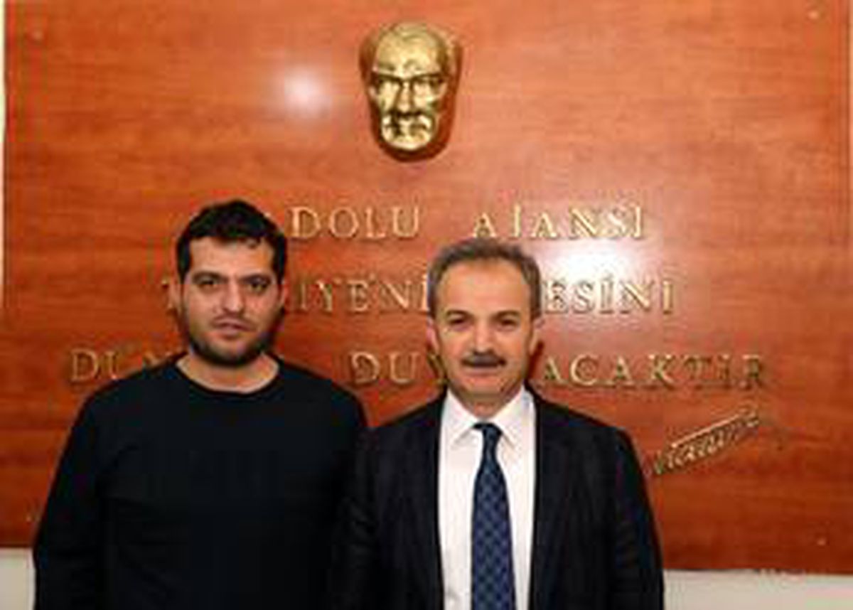 Adıyaman Belediye Başkanı Süleyman Kılınç, AA\'yı ziyaret etti