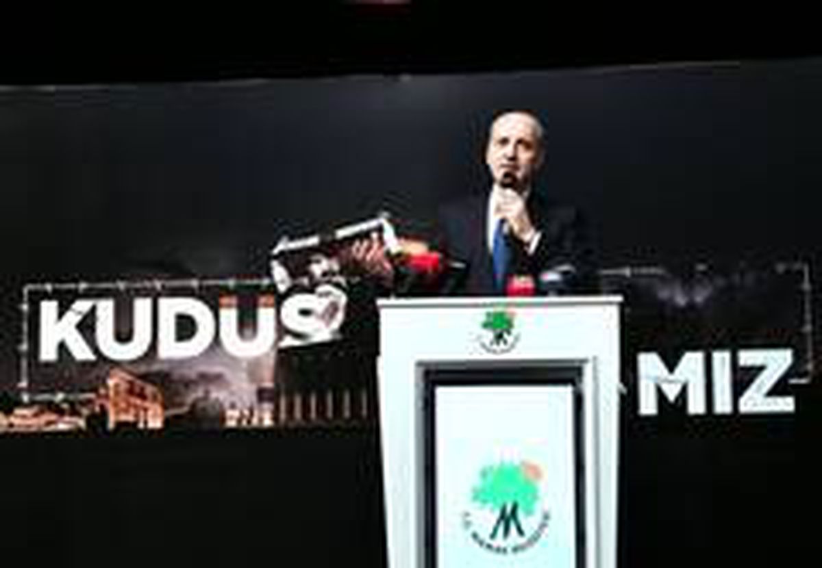 AK Partili Kurtulmuş "Kudüs Davamız" programına katıldı