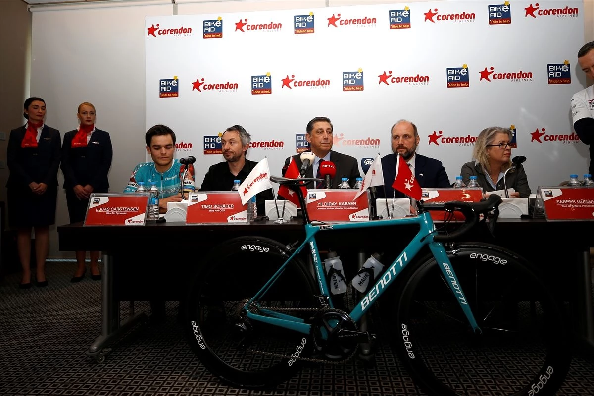 Antalya Bisiklet Turu\'nda Bike Aid takımı Corendon Airlines sponsorluğunda yarışacak