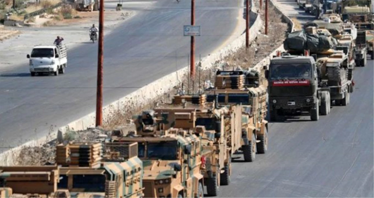 Askeri sevkiyat devam ediyor! TSK konvoyu, Cabal el Zaviye\'de görüntülendi