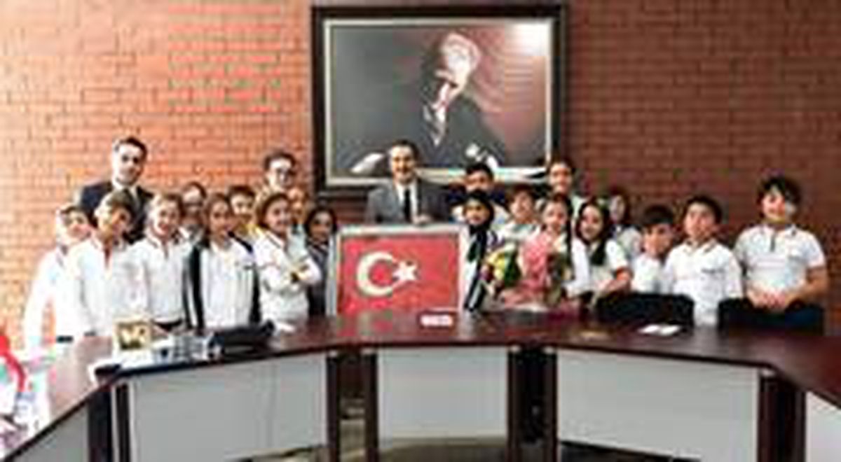 Başkan Ataç çocuklara belediyeciliği anlattı