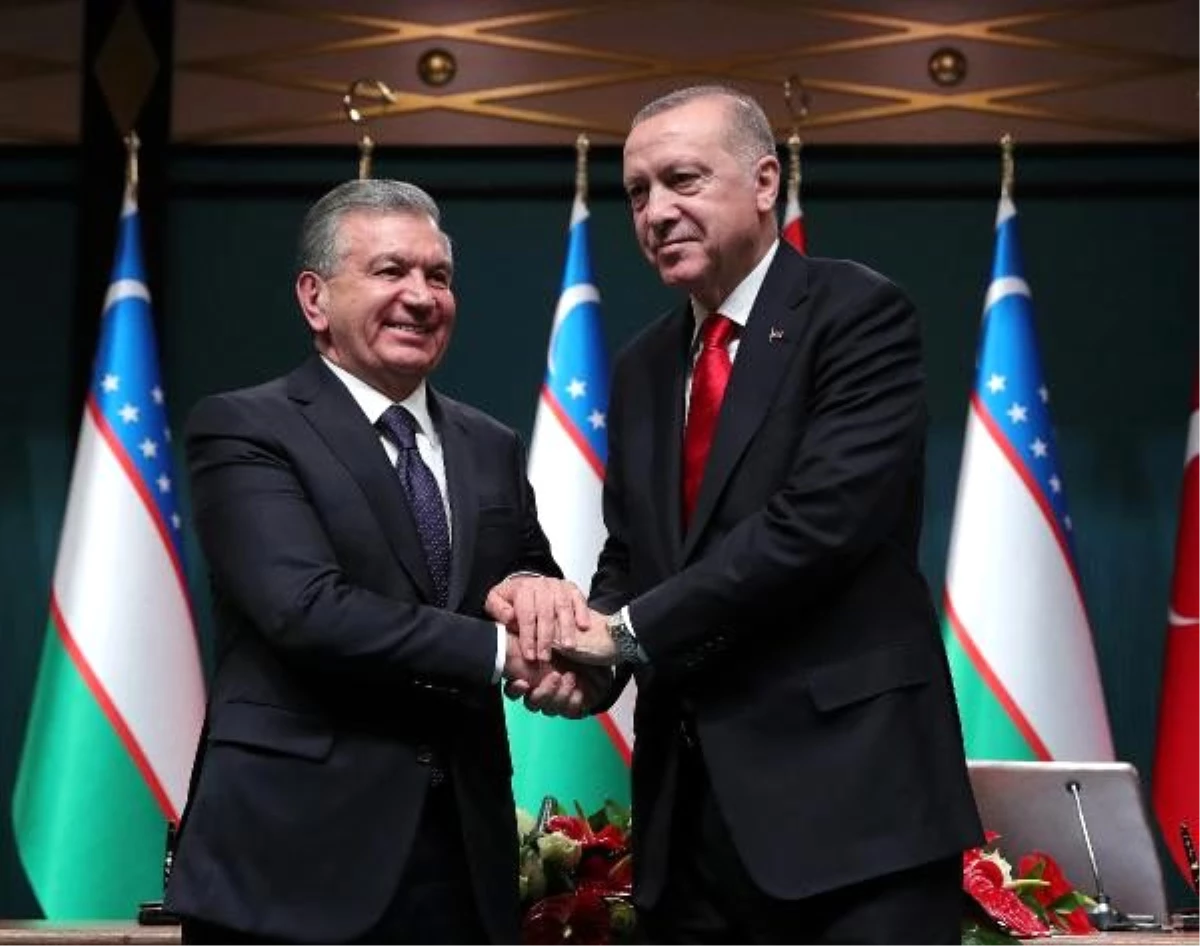 Erdoğan: Özbekistan ile ticaret hacmimizi 5 milyar dolara çıkarmayı hedefliyoruz