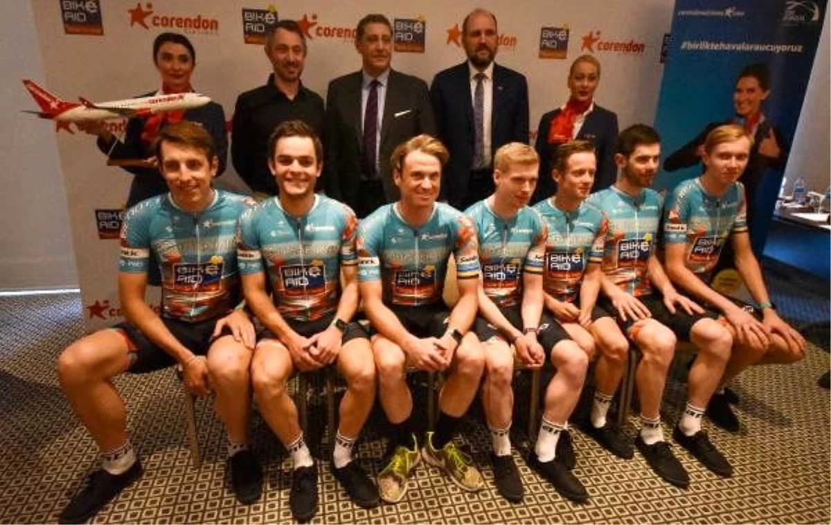 Tour Of Antalya\'nın destekçisi Corendon Airlines, Alman bisiklet takımı Bike Aid\'e de sponsor oldu