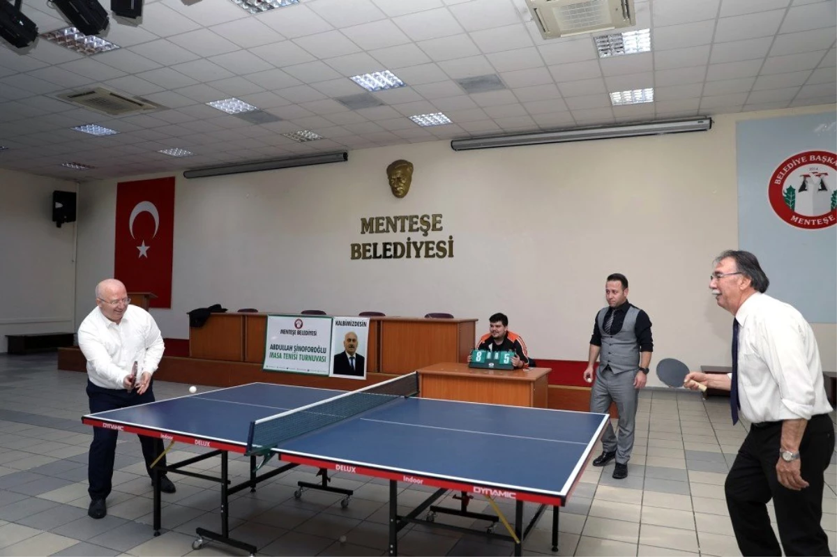 Abdullah Şinoforoğlu Masa Tenisi turnuvası başladı