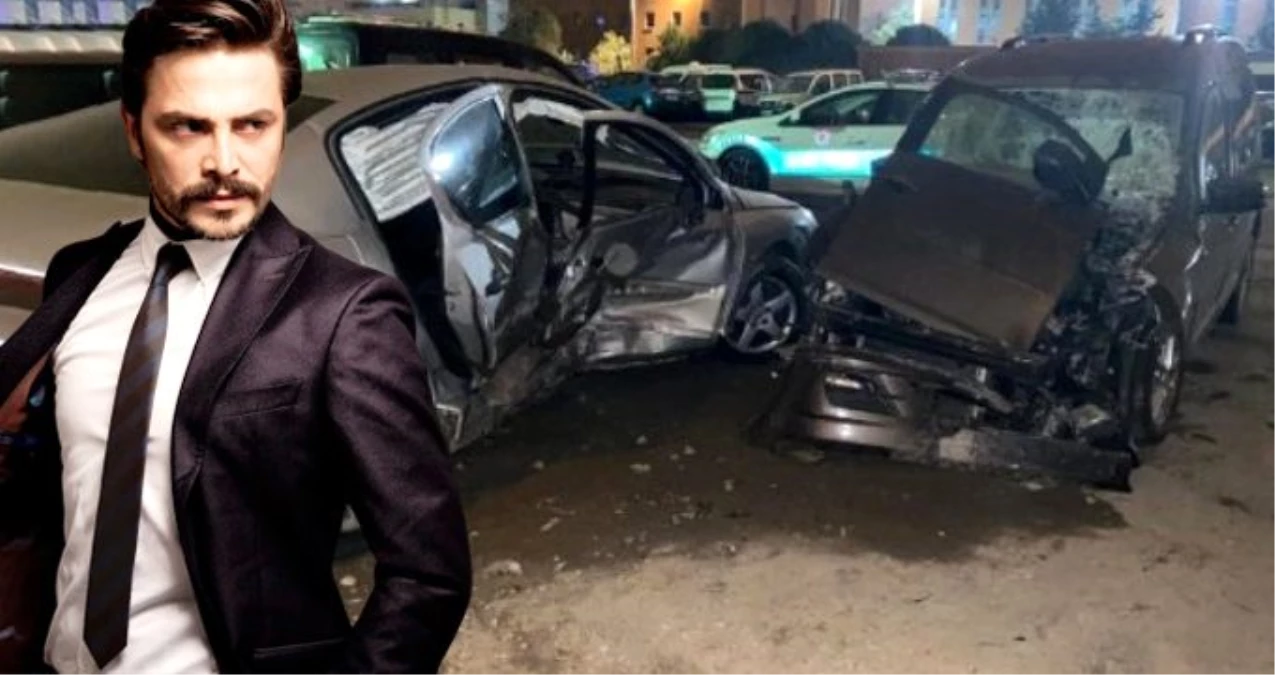Ahmet Kural\'ın karıştığı zincirleme kazada araçlar kullanılamaz hale geldi