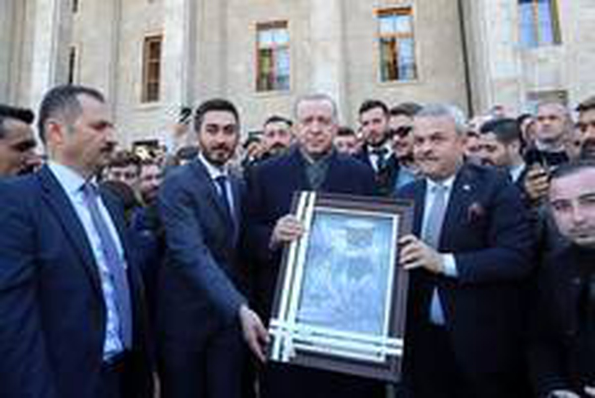 AK Parti İl Gençlik Kolları, Cumhurbaşkanı Erdoğan ile bir araya geldi