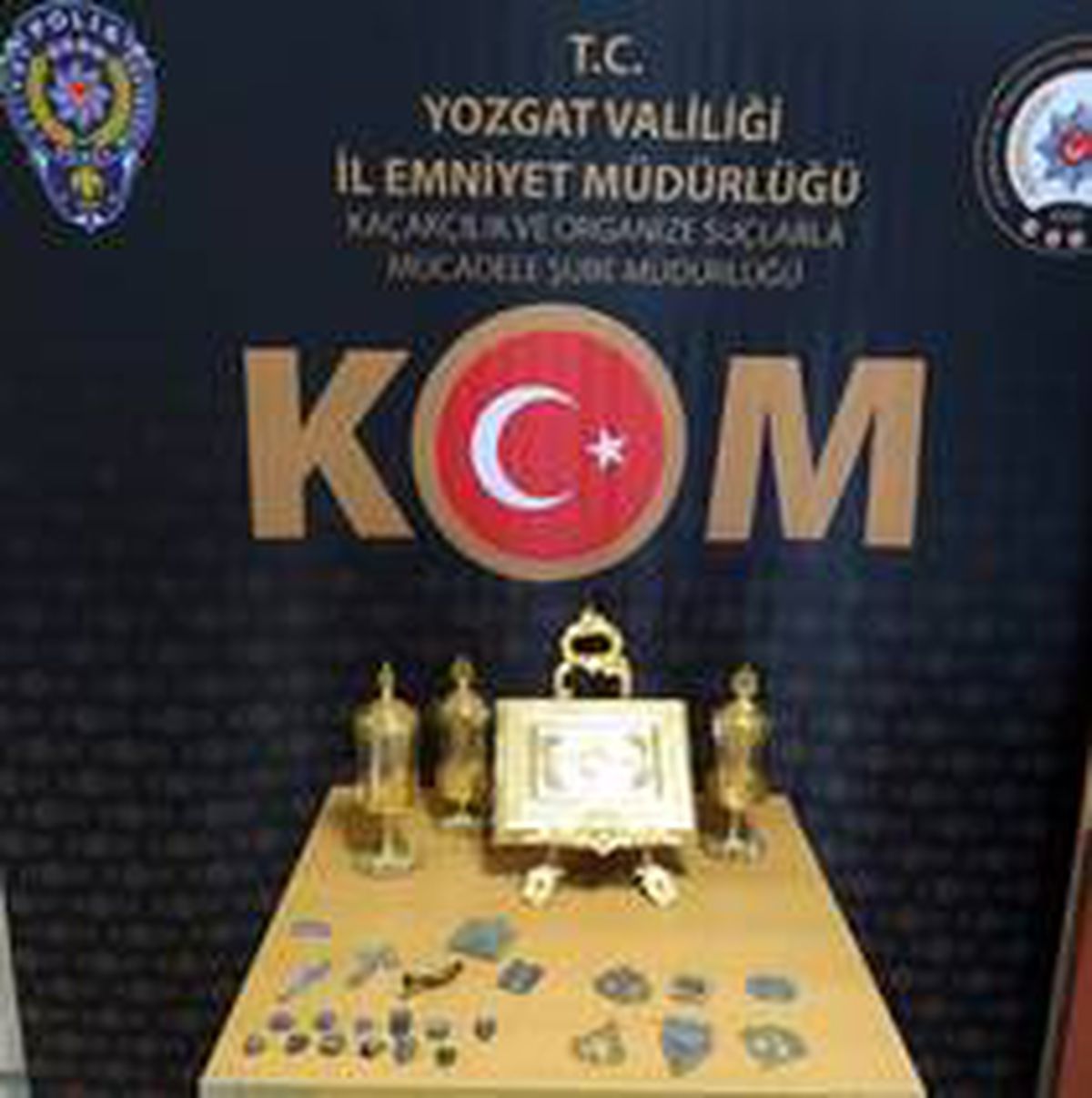 Akdağmadeni\'nde Tarihi Eser Operasyonu