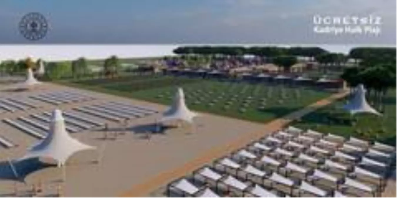 Belek\'te bu yaz iki ücretsiz halk plajı hizmete girecek