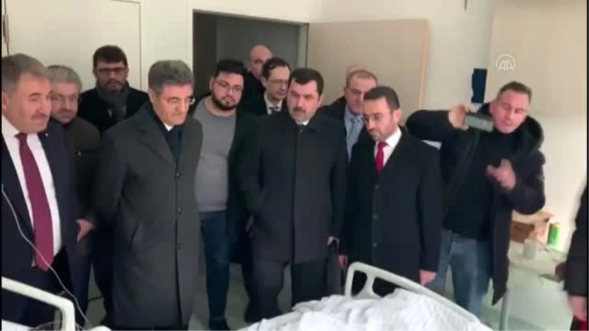 Büyükelçi Aydın, terör saldırısında yaralananları hastanede ziyaret etti